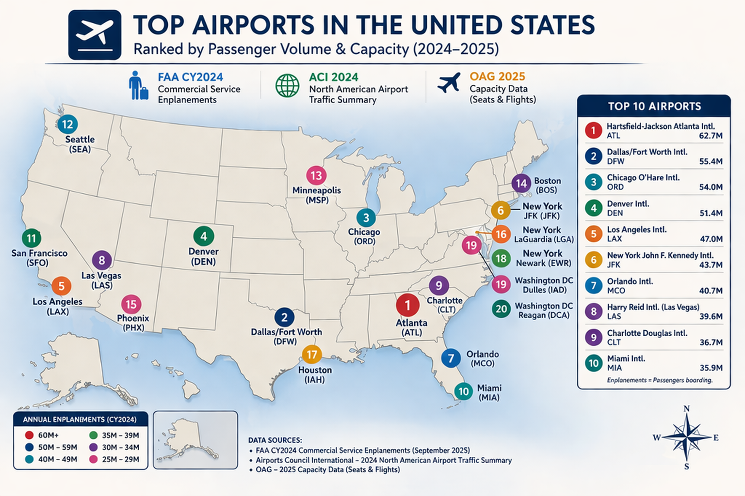 Best Airports in the United States 2026