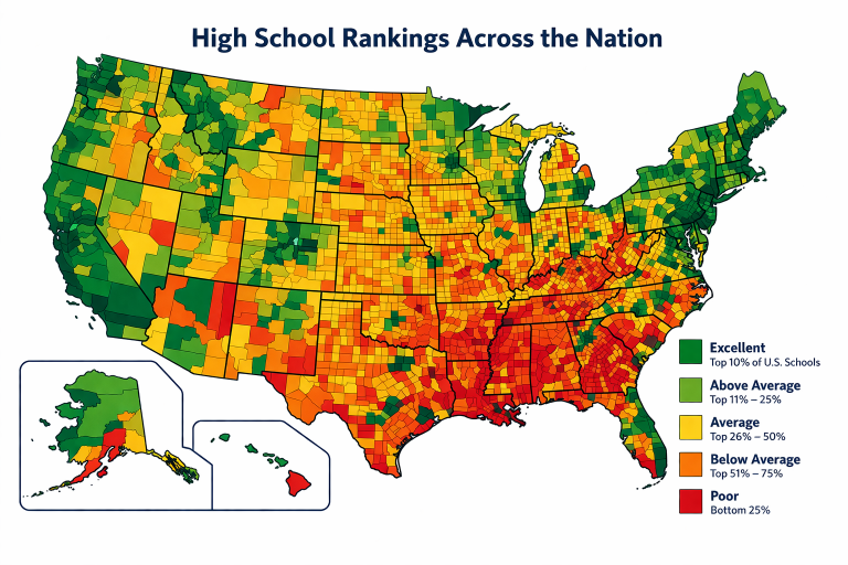 Top Ranking High Schools across the United States - GoodNeighborUSA